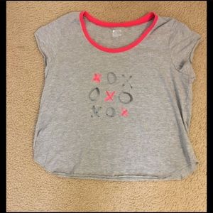 HUE XOXO Pajama Top (Large)